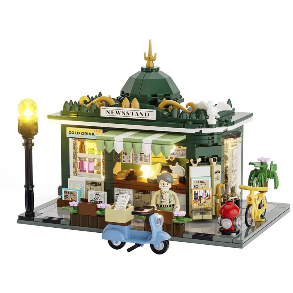 LUMIBRICKS F9023 Brīvi stāvošs žurnālu statīvs
