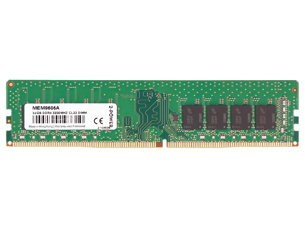 2-POWER MEM9605A 32GB DDR4 3200MHz UDIMM