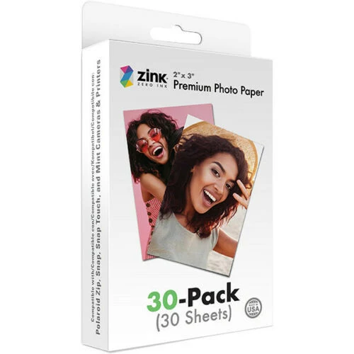 ZINK Premium fotopapīrs 2x3 30 loksnes