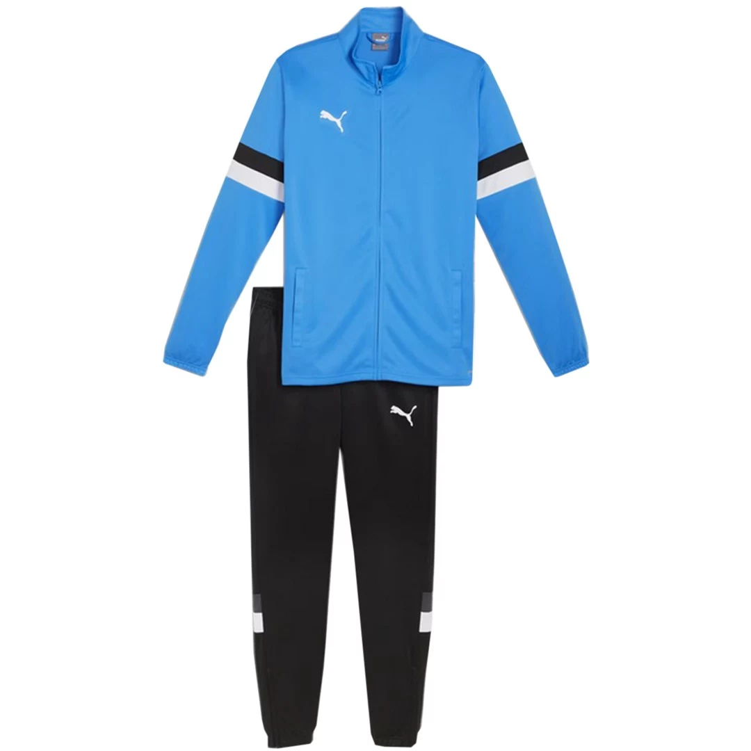PUMA vīriešu Team Rise treniņtērps zilā