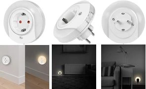 LogiLink LED012 nakts gaismas ligzda ar