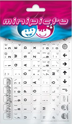 Kolm Lõvi Minipicto iglēnas tastatūras uzlīmes