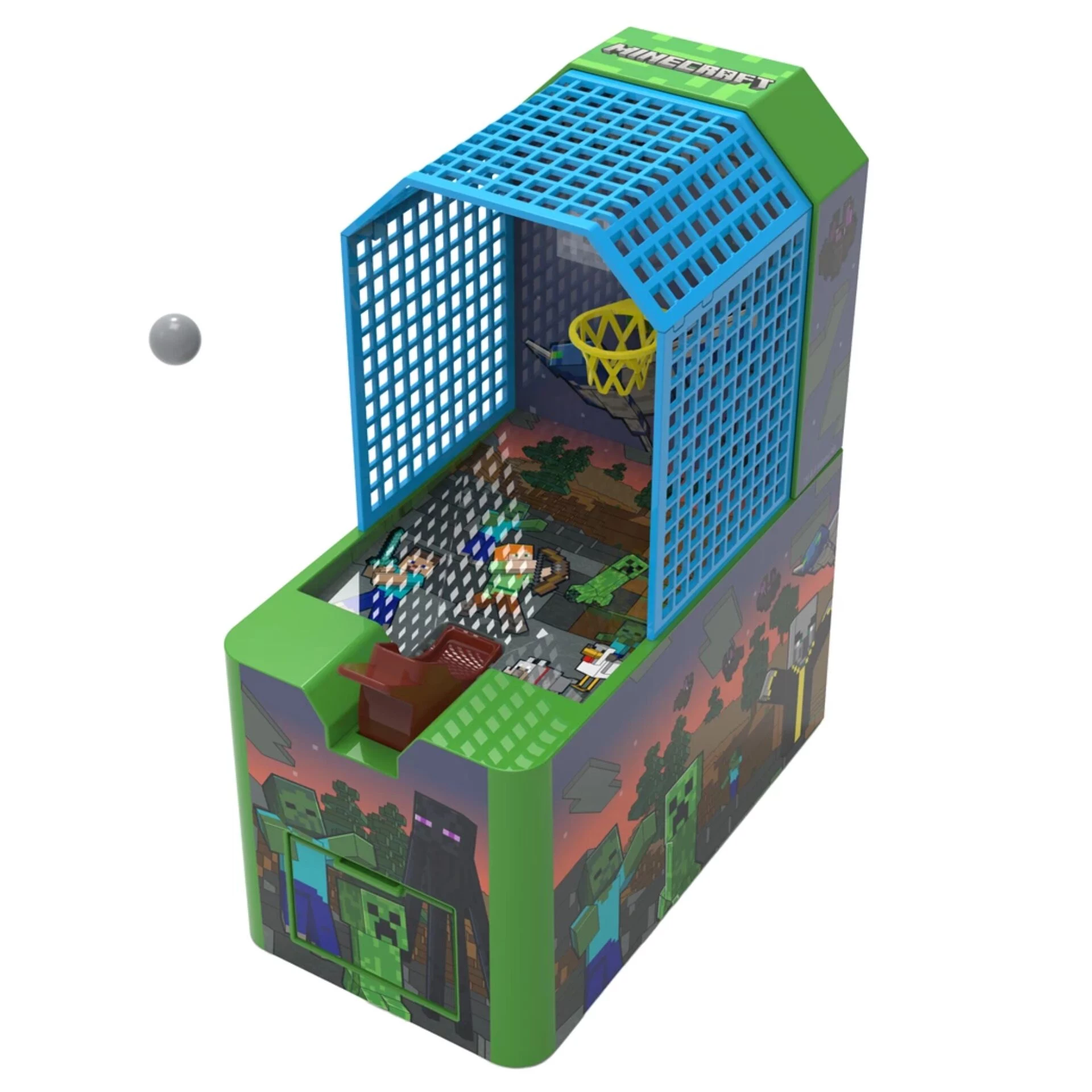 AMBASSADOR Minecraft kolekcionējamā basketbola bumba Steve
