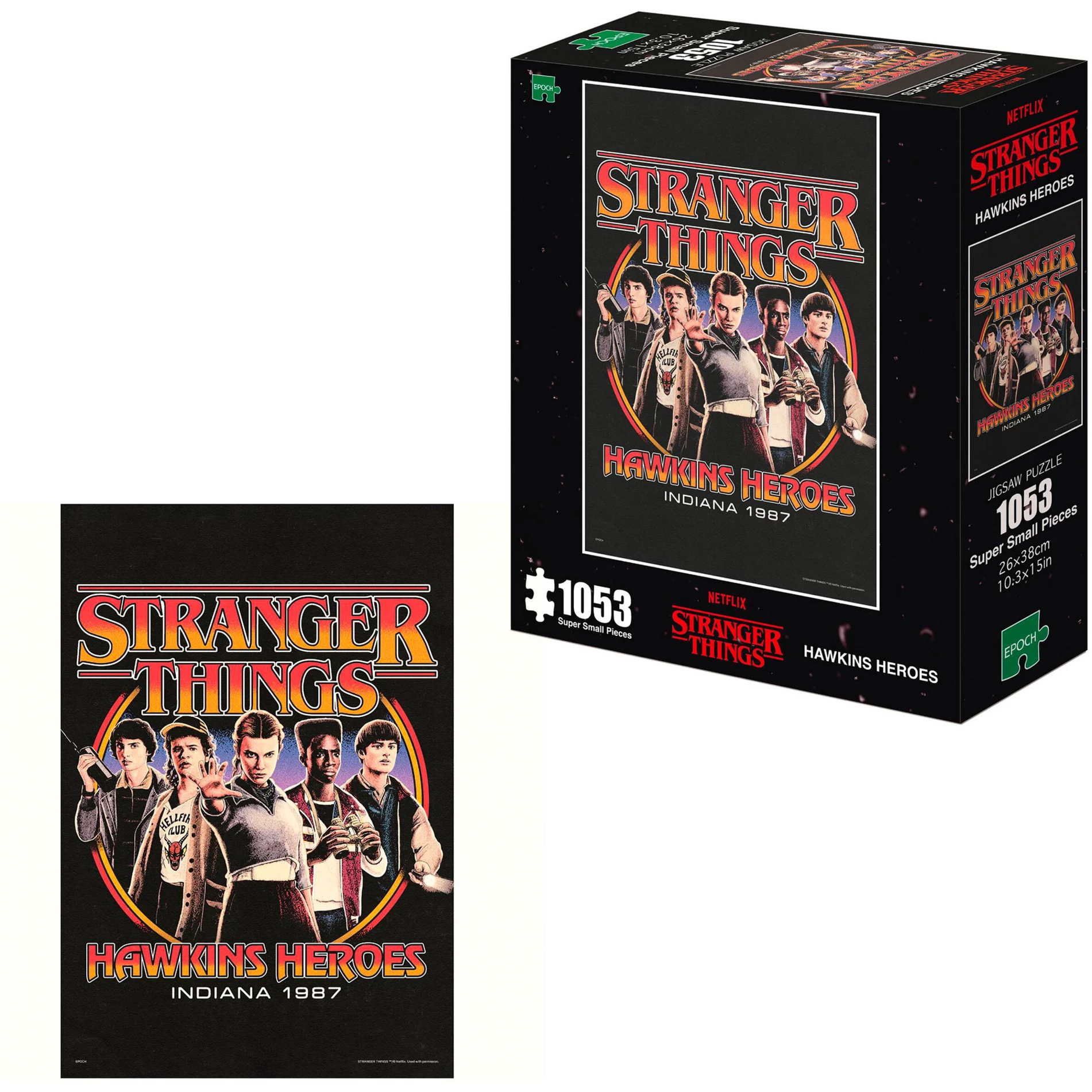 EPOCH Games Stranger Things Hawkins Heroes