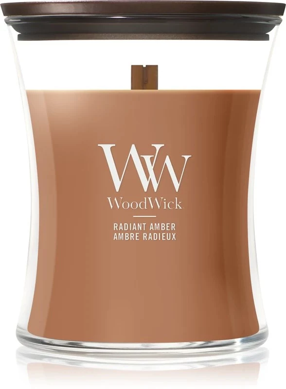 WoodWick Radiant Amber Elipsa Smaržīgā svece