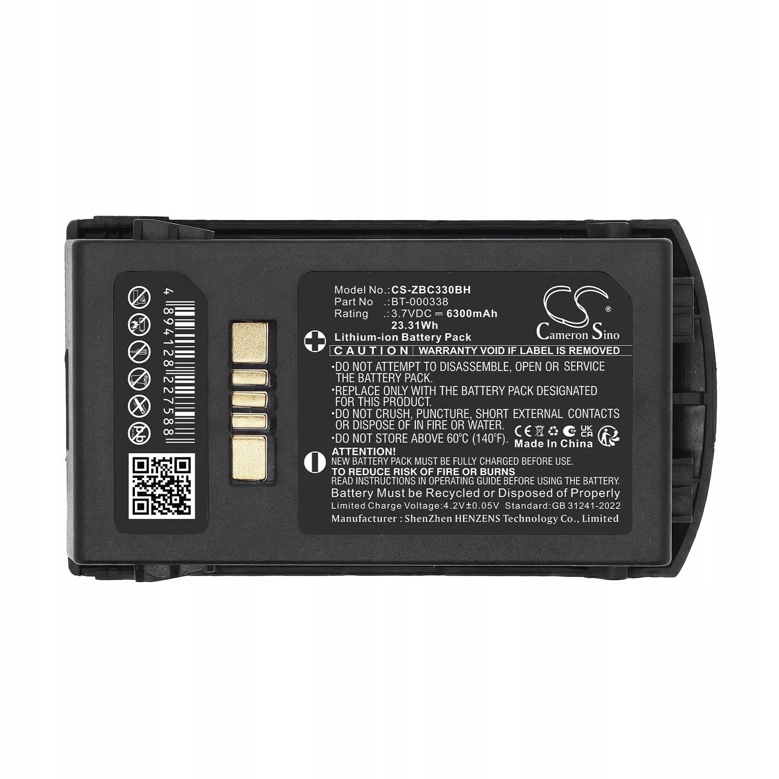 Cameron Sino 5200mAh pagarinātās darbības akumulators