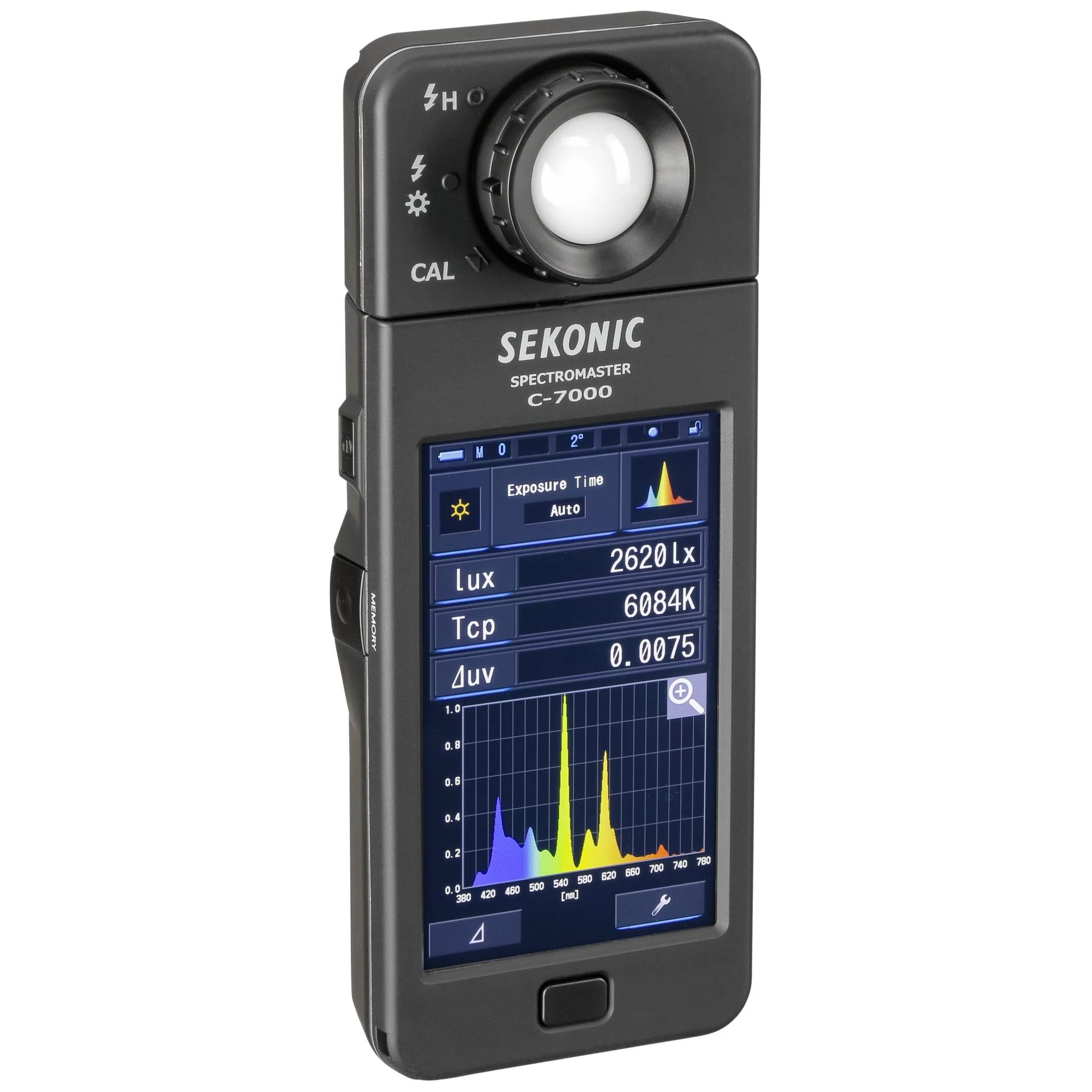 Sekonic C-7000 SpectroMaster spektrometrs LED, HMI