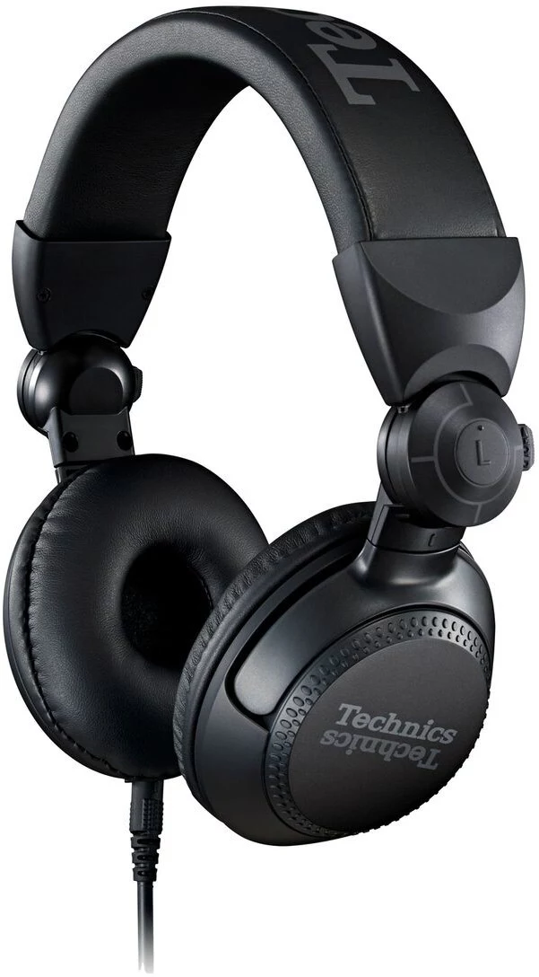 Technics EAH-DJ1200EK profesionālas DJ austiņas, melnas
