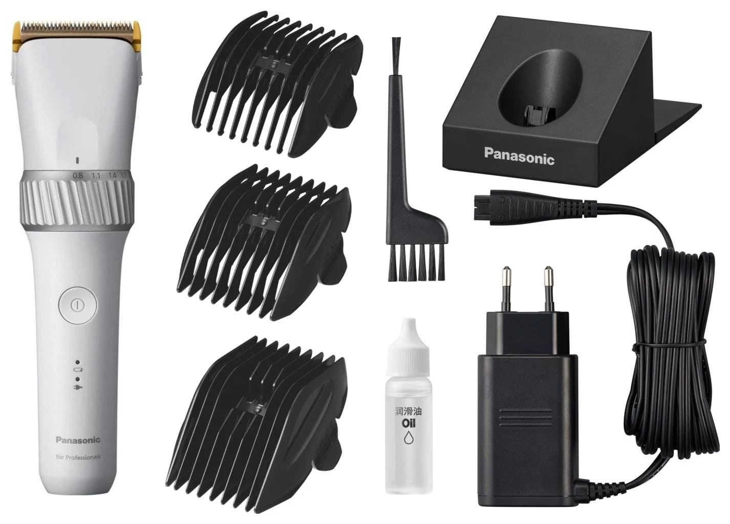 Panasonic ER-GP50-H801 profesionālais matu griezējs balts