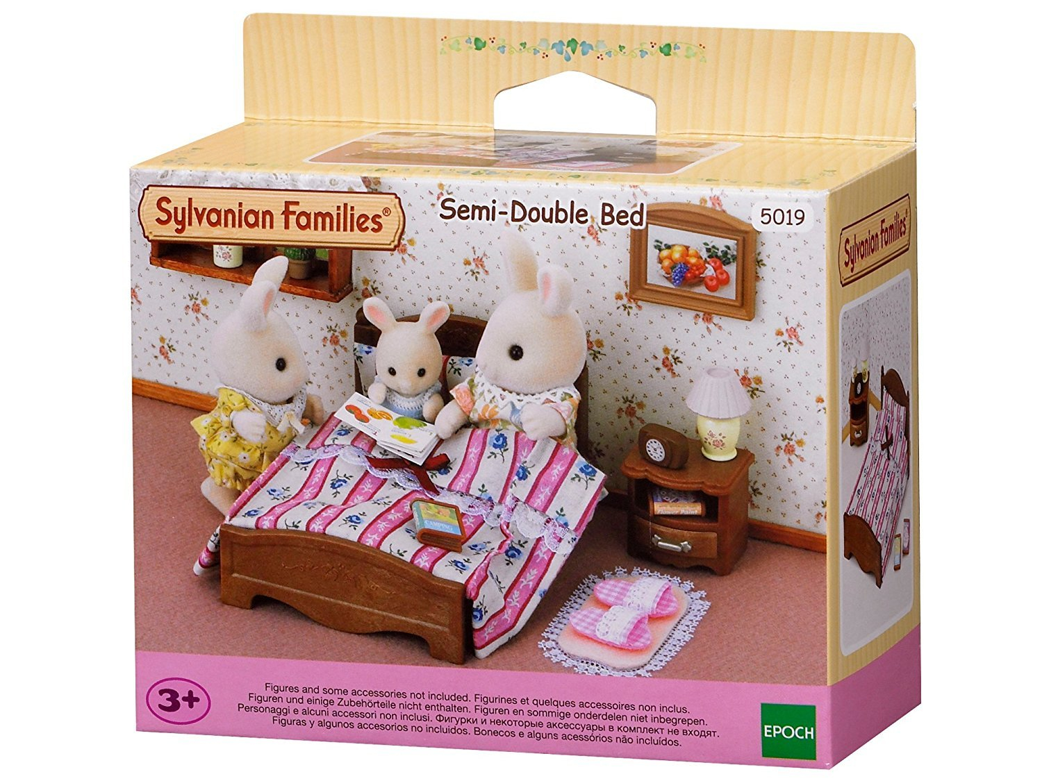 Sylvanian Families Divguļamā gulta mēbeļu komplekts