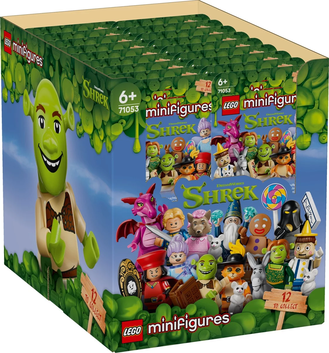LEGO Bricks Minifigures 71053 Shrek sērija
