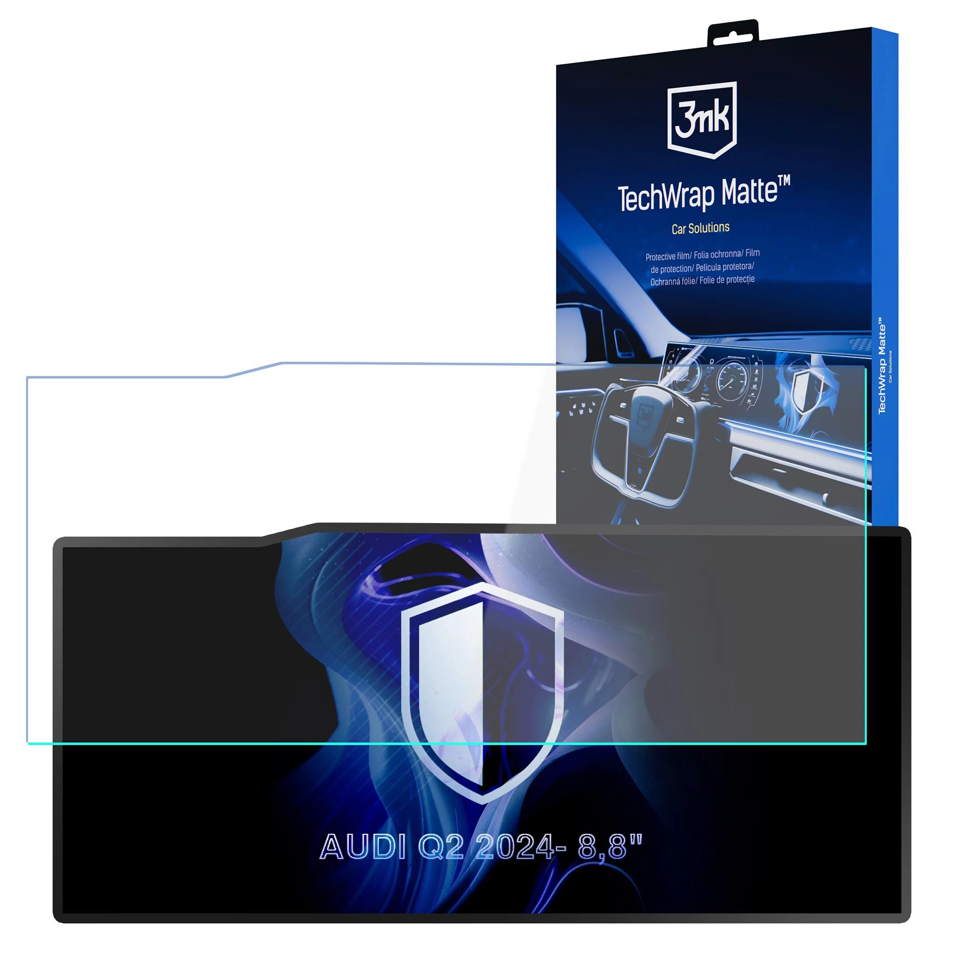 3MK PROTECTION AUDI Q2 8.8