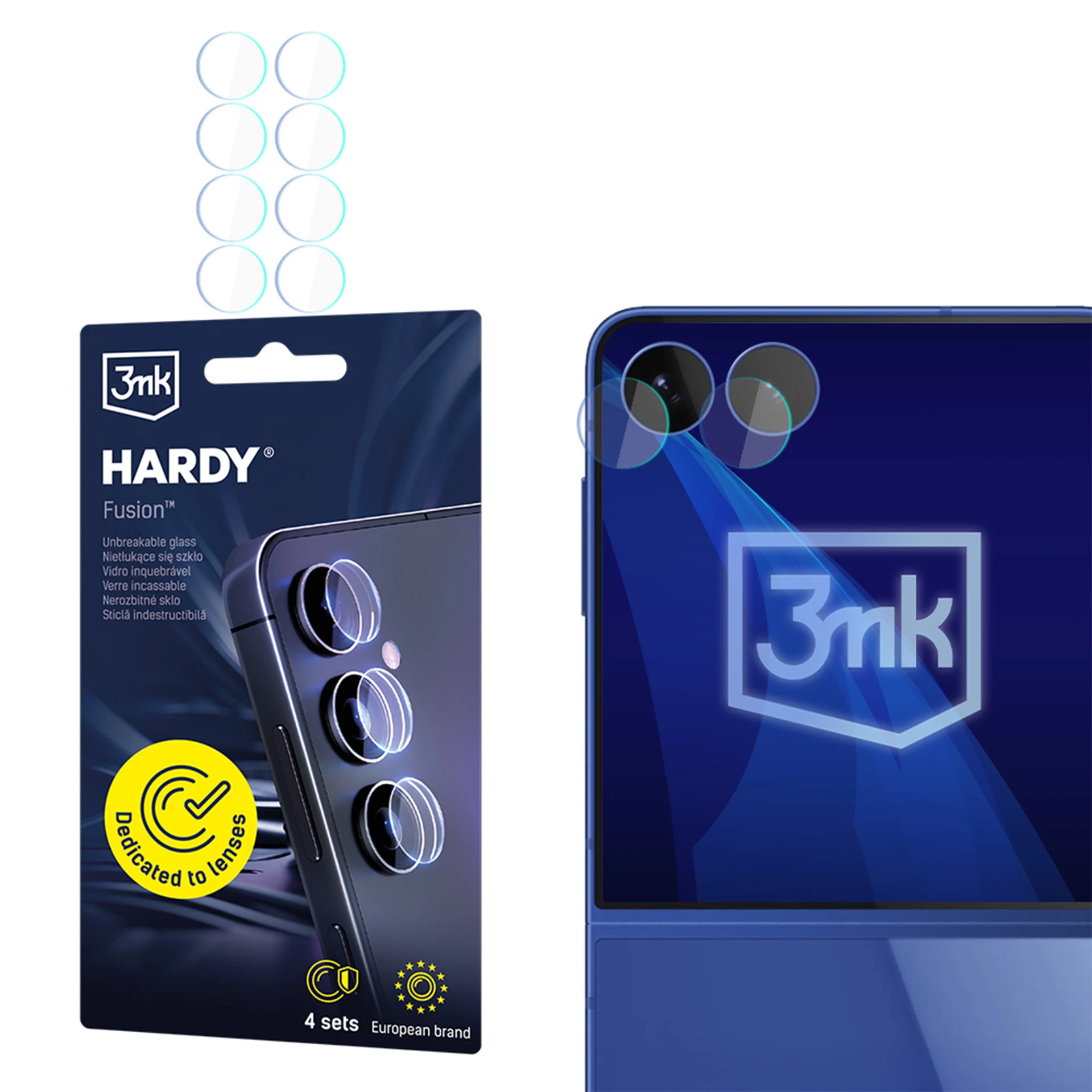 3mk Hardy Fusion kameras objektīva aizsardzība