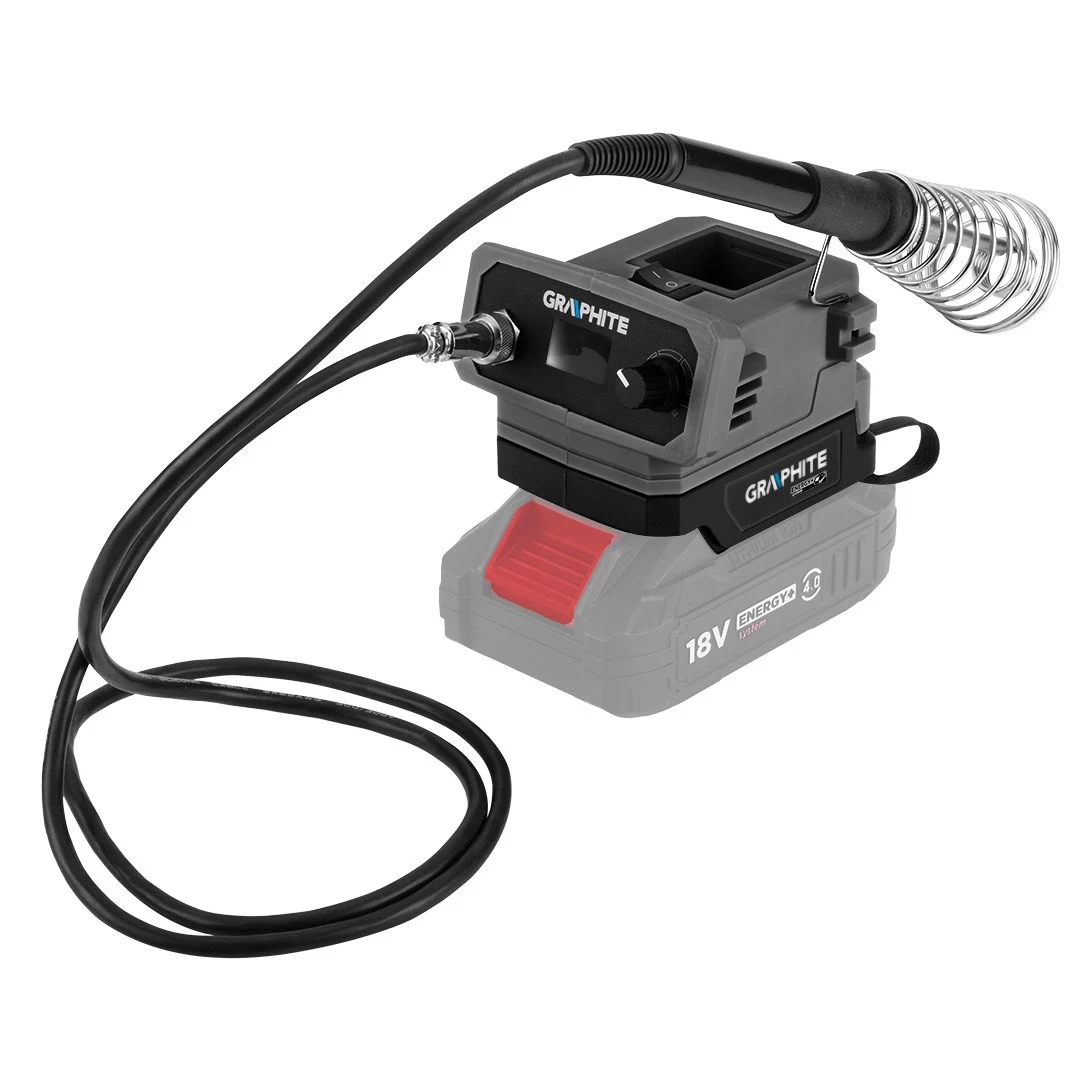 GRAPHITE Energy+ 18V bezvadu lodēšanas stacija
