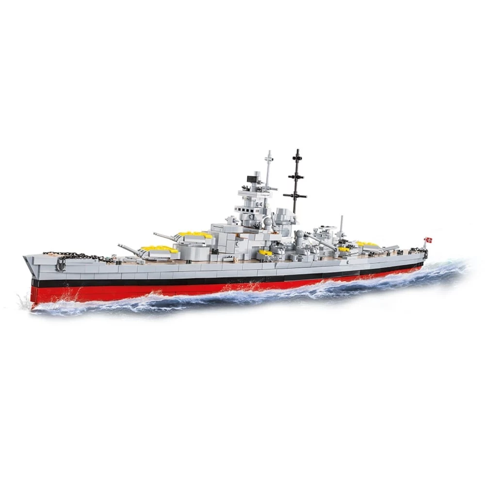 COBI Battleship Gneisenau 1:300 mēroga modelis