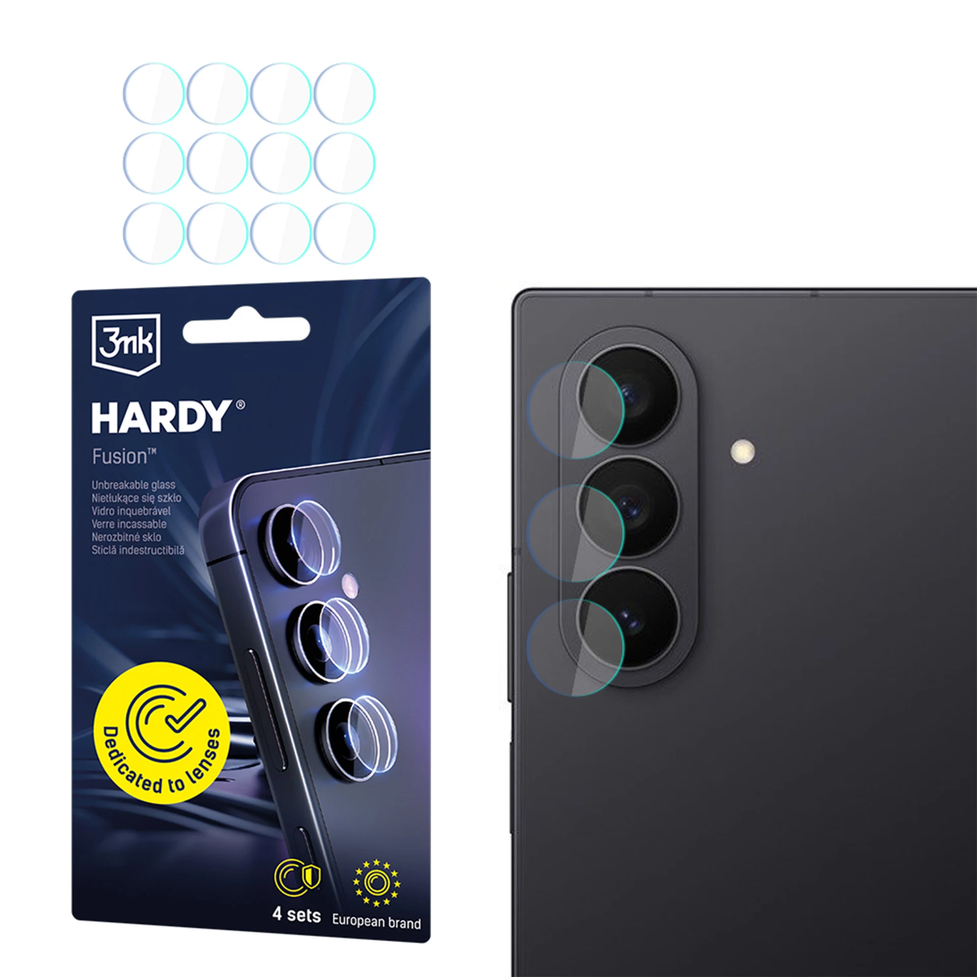 3mk Hardy Fusion objektīva aizsardzība Samsung