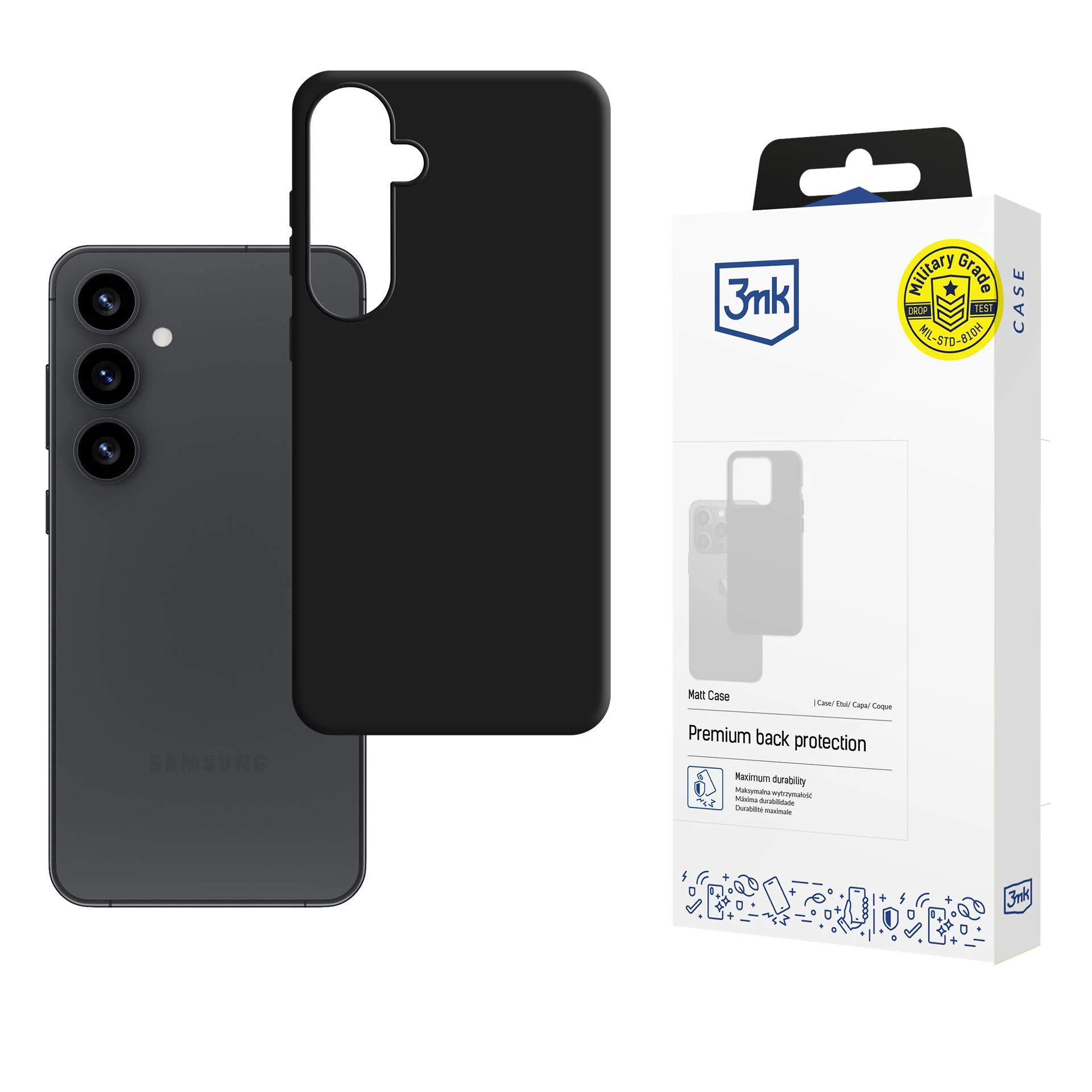3mk Matt Case Samsung Galaxy S25