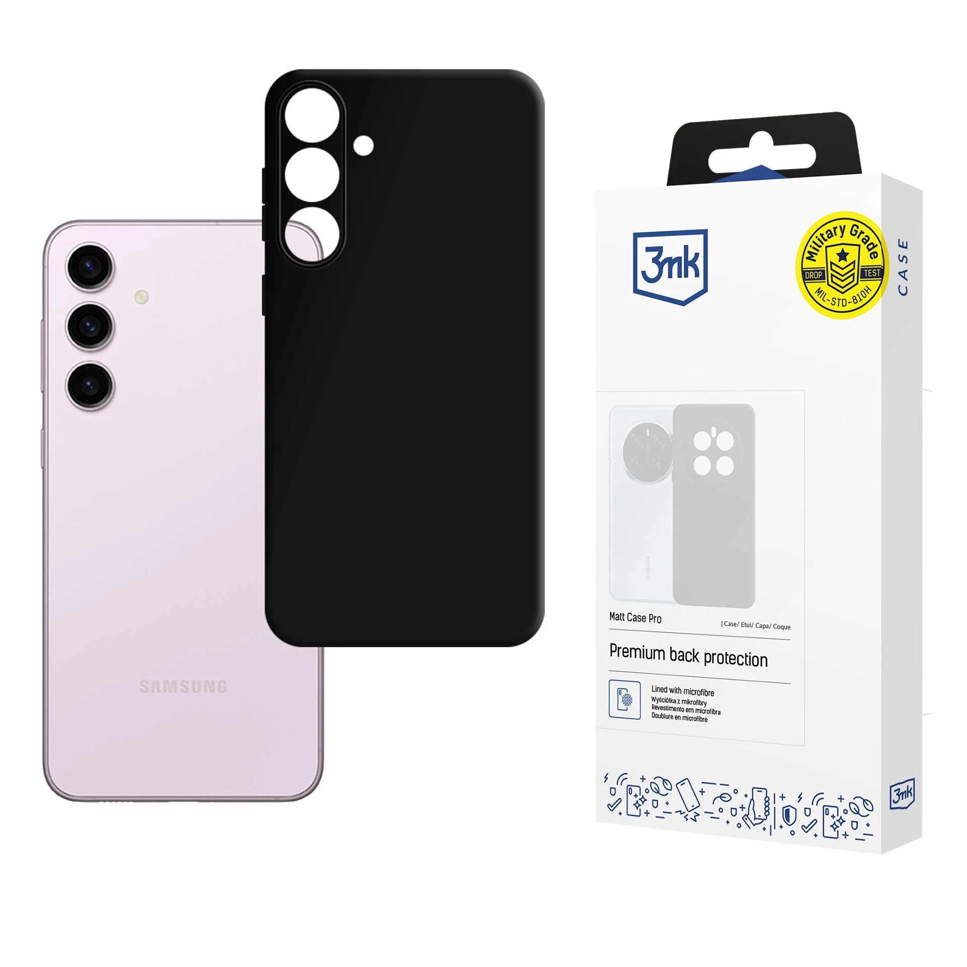 3mk Matt Case Pro Samsung Galaxy