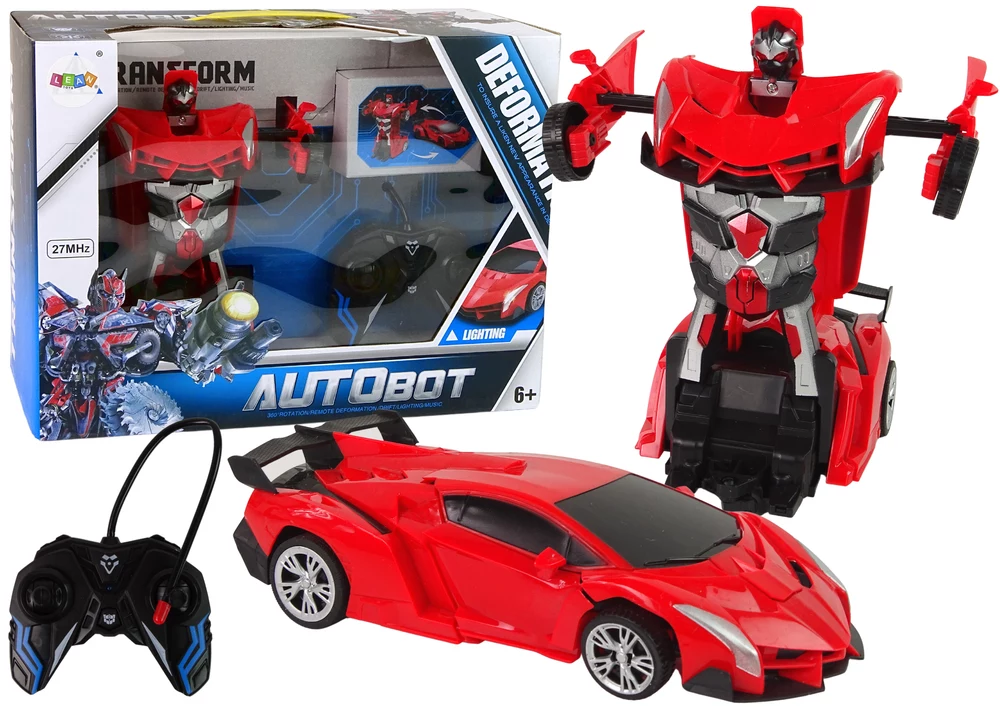 LEAN TOYS Auto Robots 2-in-1 vadāma