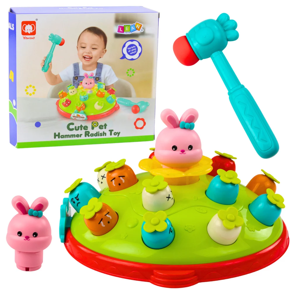 LEAN TOYS Arkādes spēle Sit burkānus