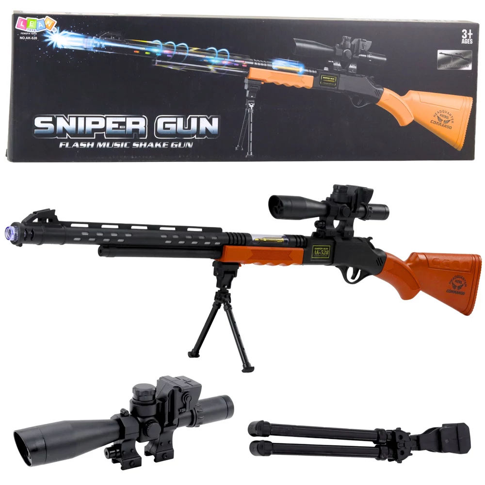 LEAN TOYS rotaļu snaipera šautene AK-528