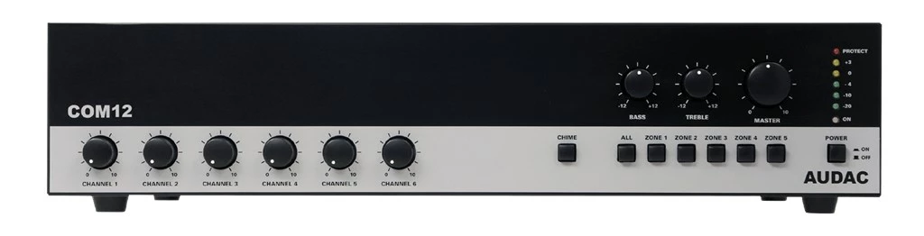 AUDAC COM12MK2 120W PA miksera pastiprinātājs
