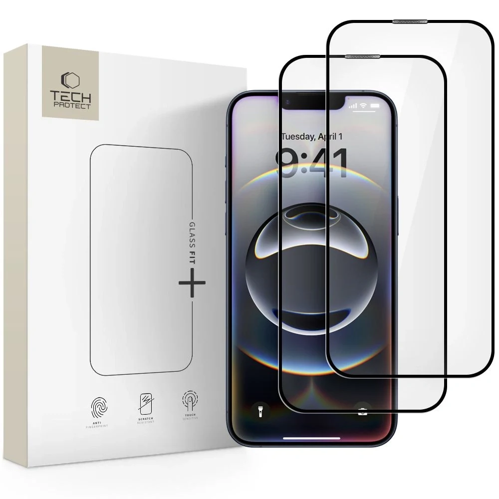 Tech-Protect Glass Fit+ rūdīta stikla ekrāna