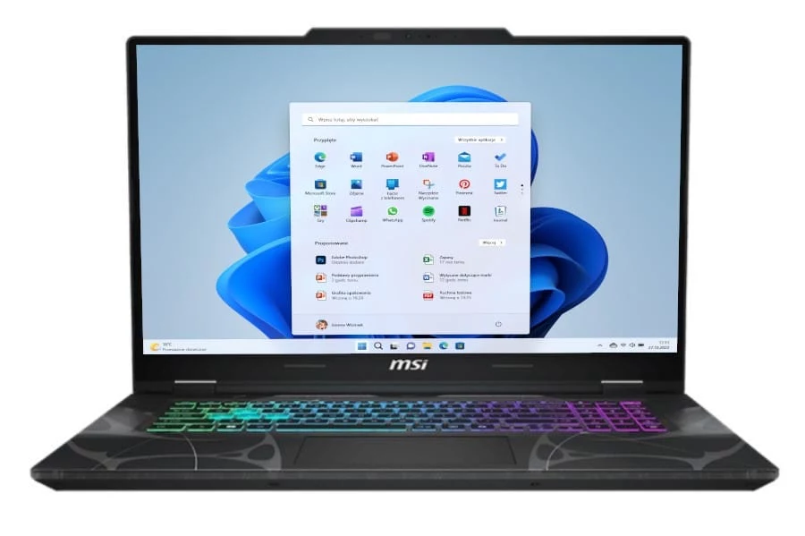 MSI Cyborg 17 B2RWFKG-066XPL spēļu klēpjdators
