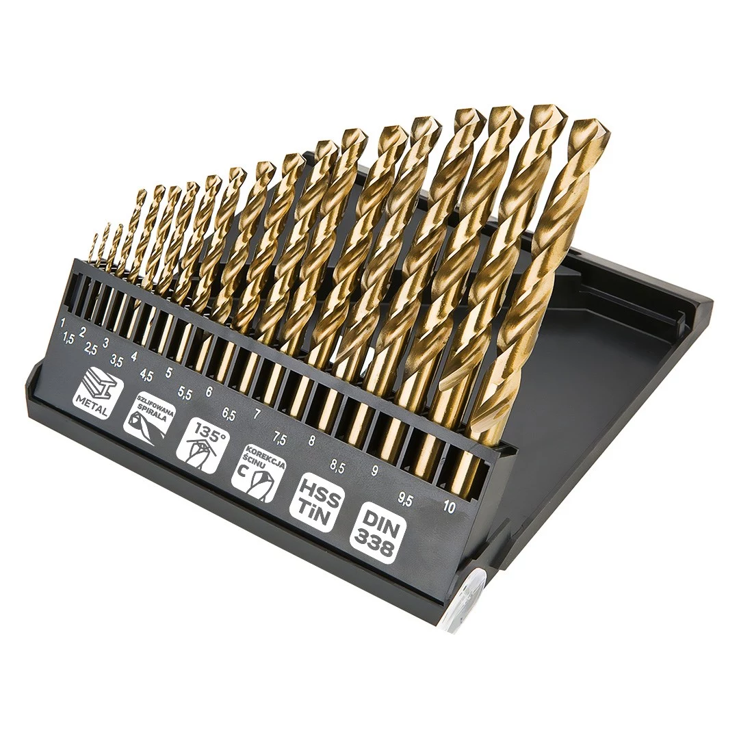 NEO TOOLS 19 gab. HSS-TiN metāla