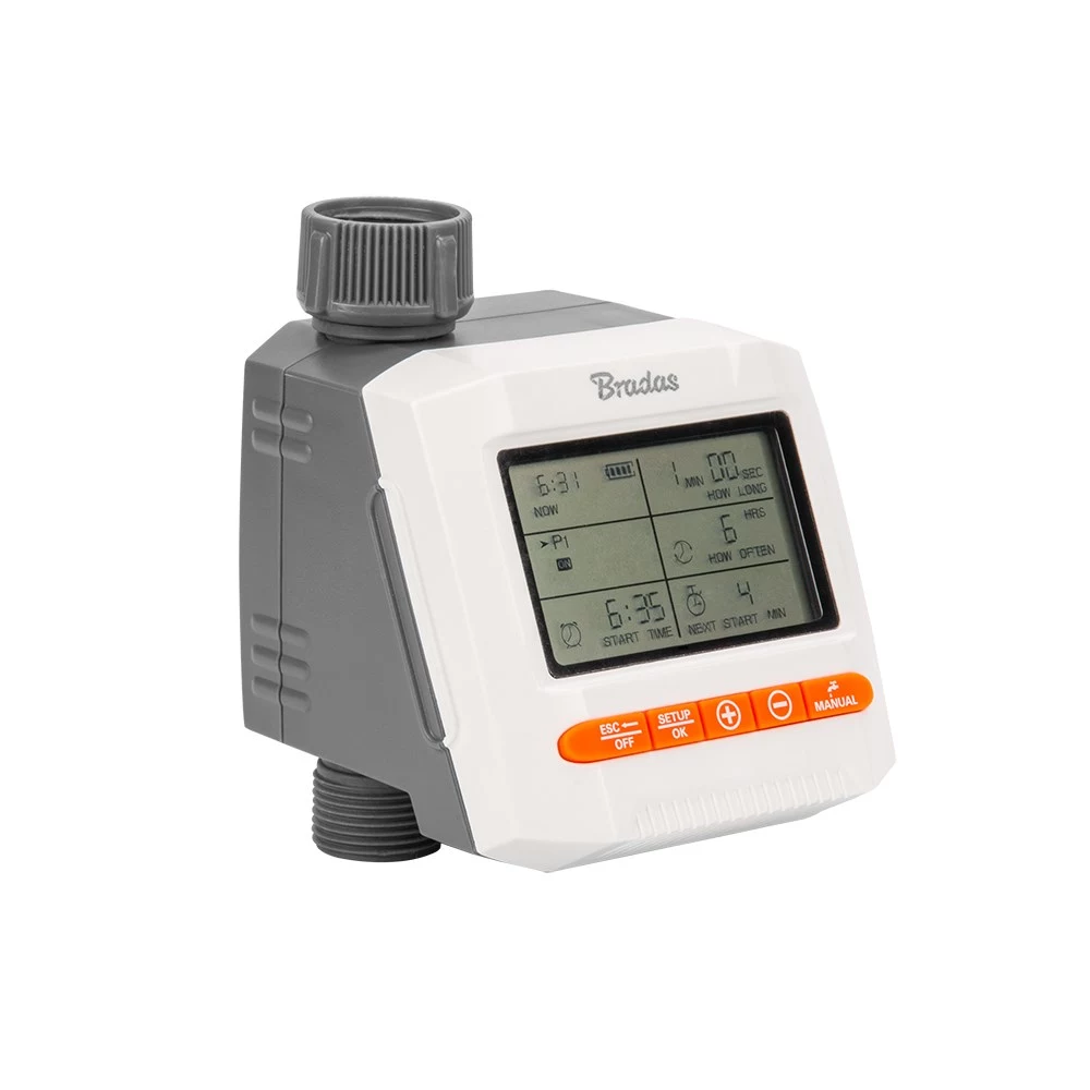 BRADAS Electronic Irrigation Controller White Line