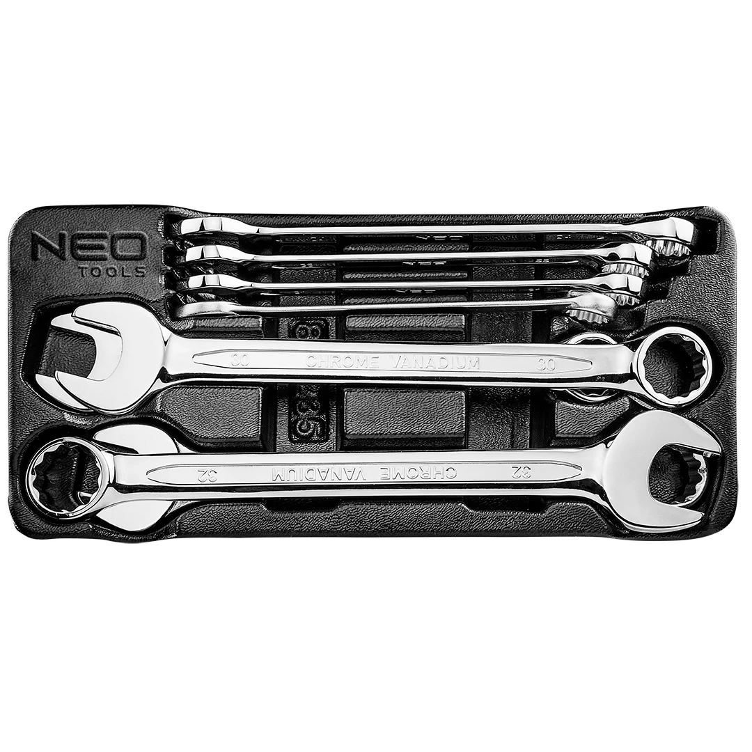 NEO TOOLS kombinēto uzgriežņu atslēgu komplekts