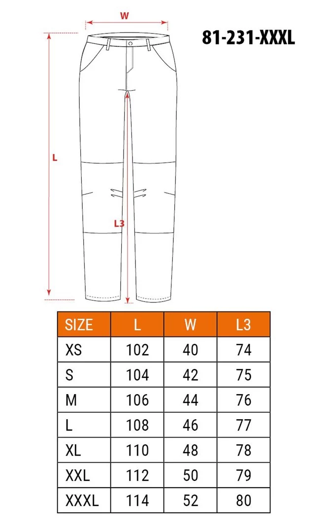 NEO Tools 81-231-XXXL aizsargbikses pelēk/melna
