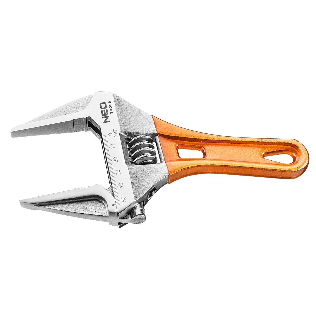 NEO TOOLS regulējama īsā uzgriežņu atslēga