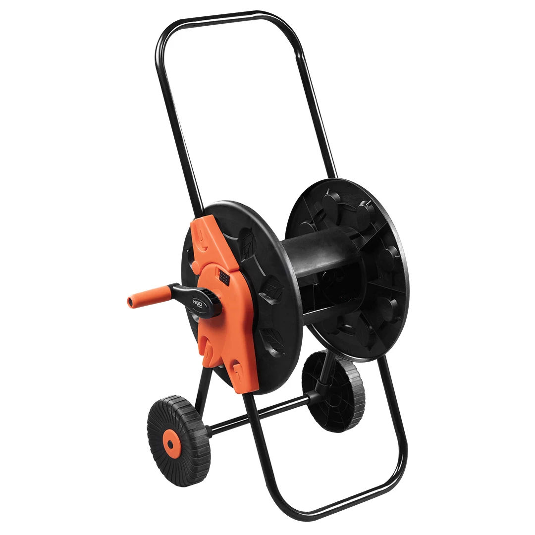 NEO TOOLS dārza šļūtenes ratiņi, plastmasa