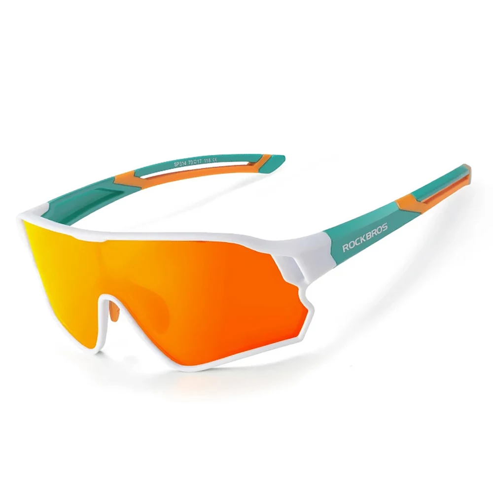 ROCKBROS Polarized bērnu velosipēda brilles 8-14