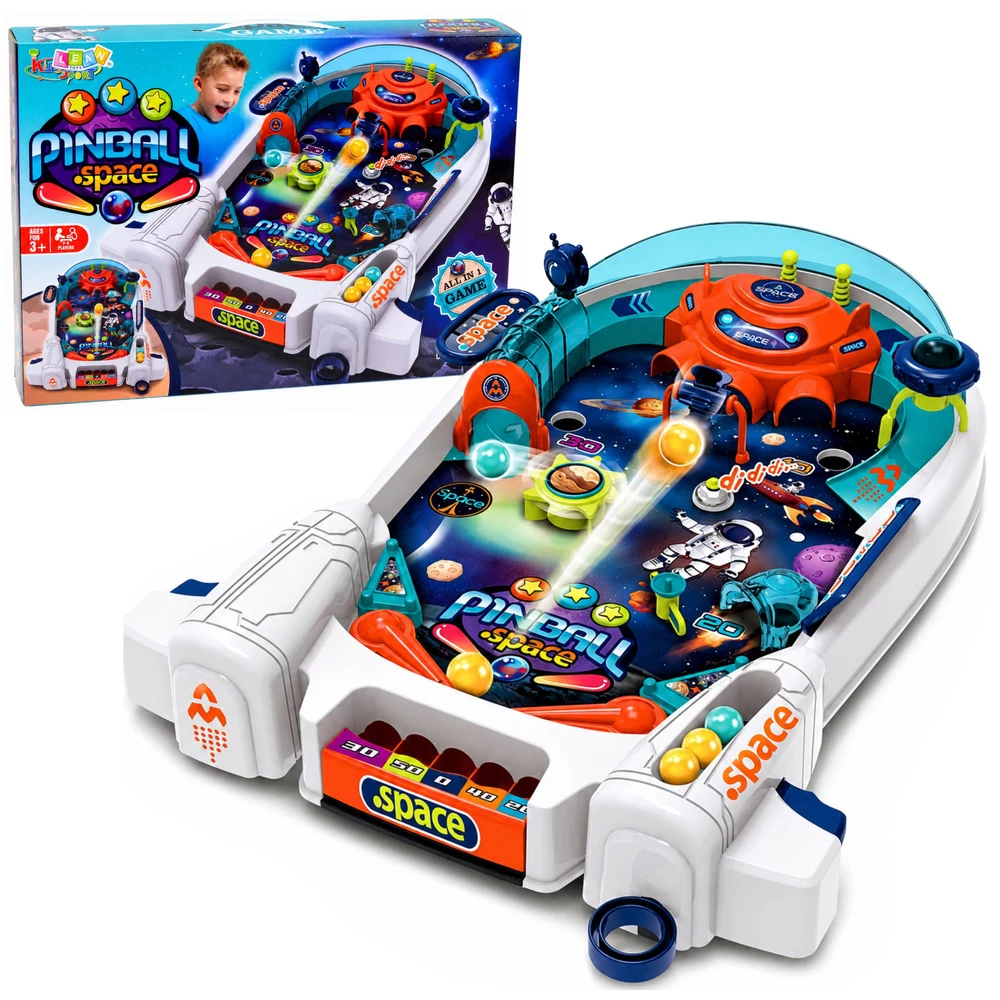 LEAN TOYS Space Pinball galda spēle