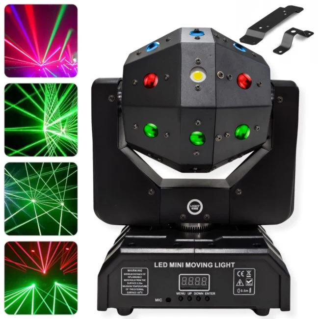 LIGHT4ME ATLAS 4-in-1 LED kustīgā galva