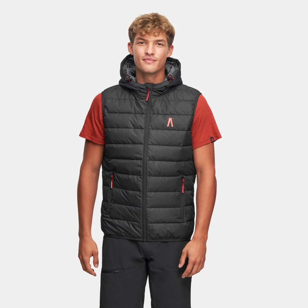 Alpinus Athos vīriešu vējjaka veste melnā