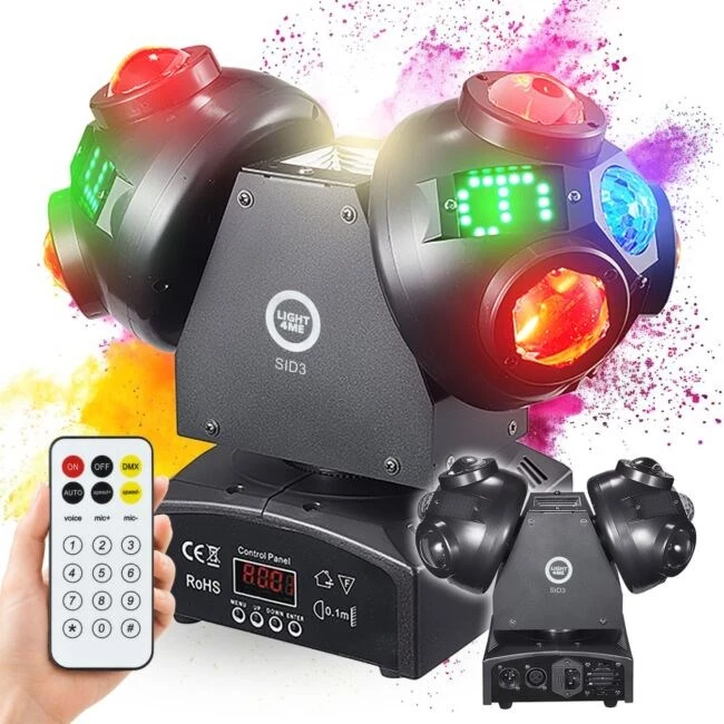 LIGHT4ME SID3 4-in-1 kustīgā galva ar