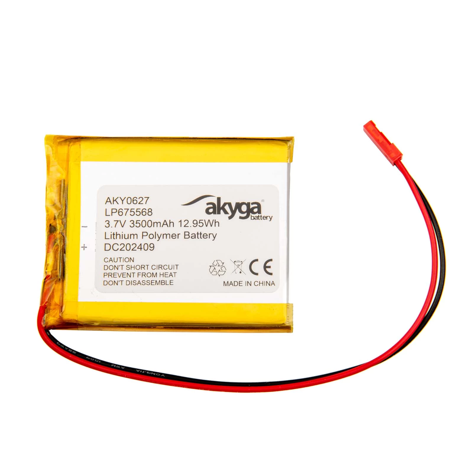 AKYGA AKY0627 Li-Po akumulators 3.7V