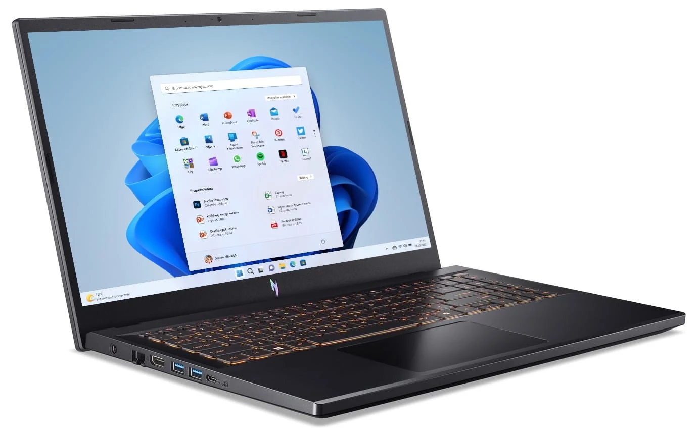 Acer Nitro V 15 AI spēļu