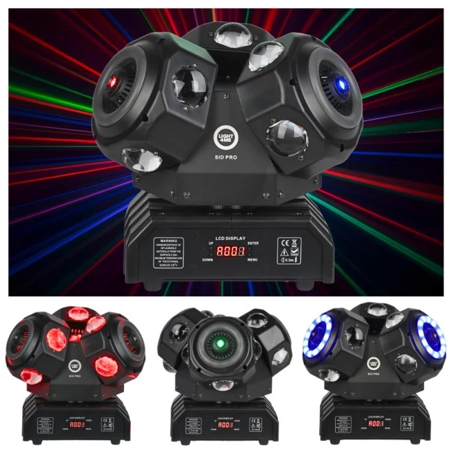 LIGHT4ME SID PRO 5-in-1 kustīgā galva
