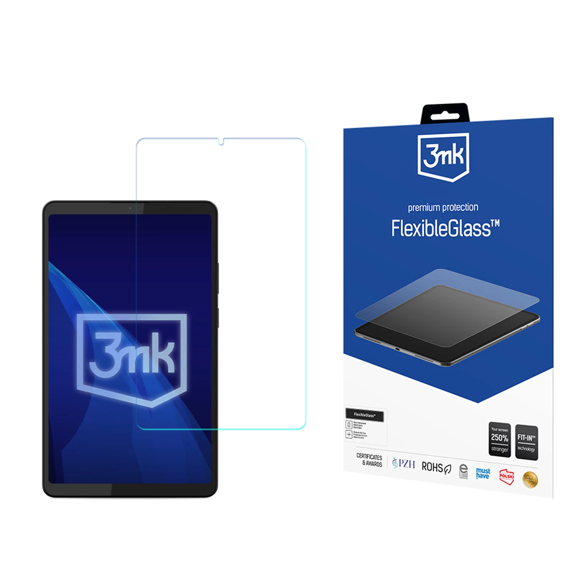 3MK FlexibleGlass Hybrida stikla ekrāna aizsargs