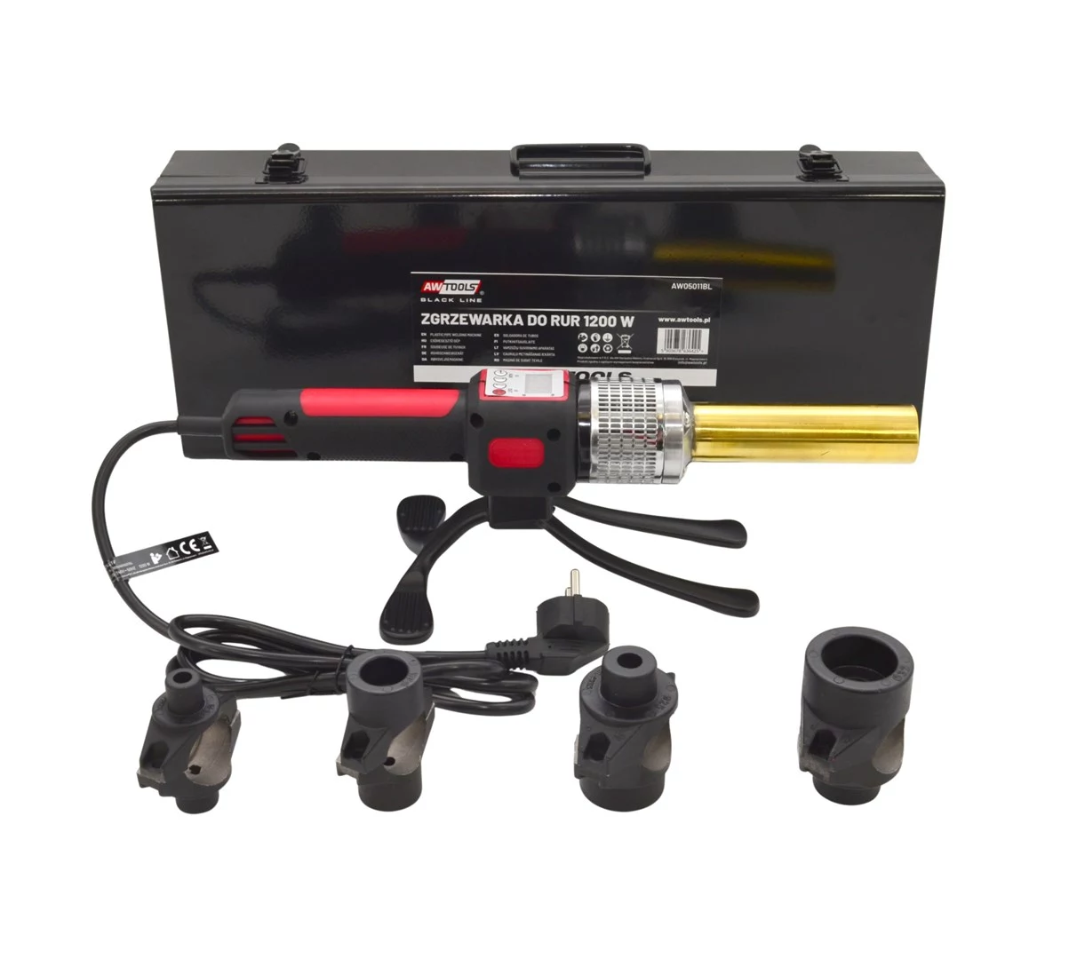 AWTOOLS 1200W Mufu metināšanas aparāts PVC