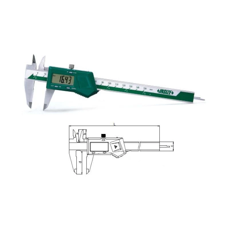 150 mm digitālais suports ar datu