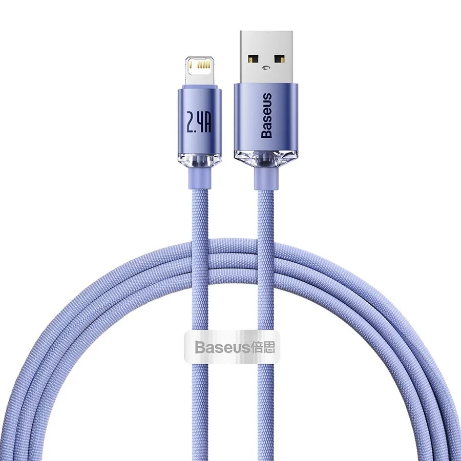 Baseus Crystal Shine Lightning to USB-A