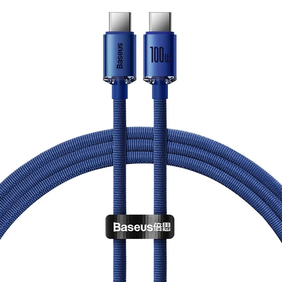 Baseus USB-C uz USB-C Crystal Shine