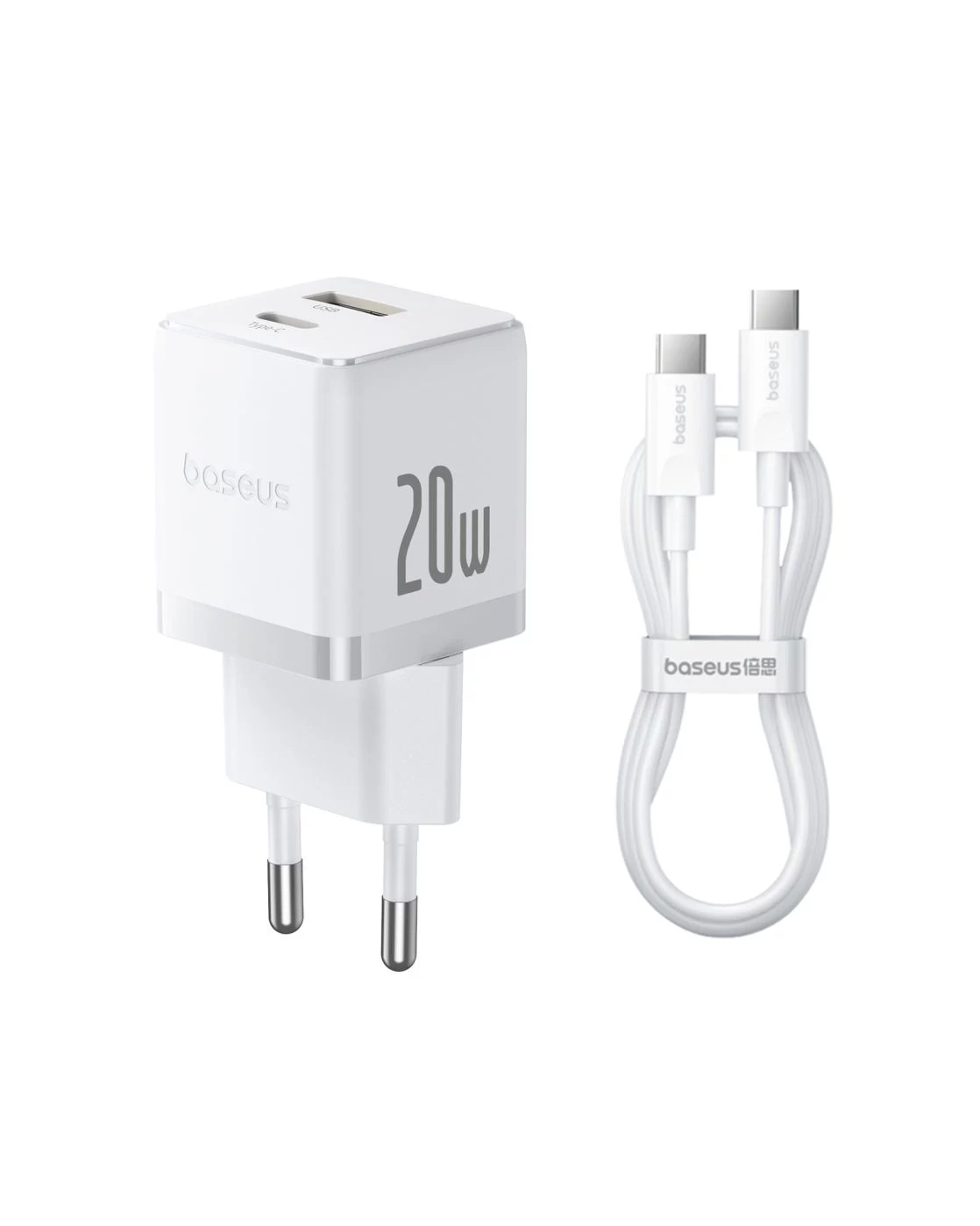 Baseus 20W USB sienas lādētājs ar
