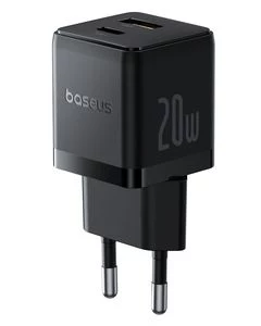 Baseus 20W USB-C & USB-A sienas