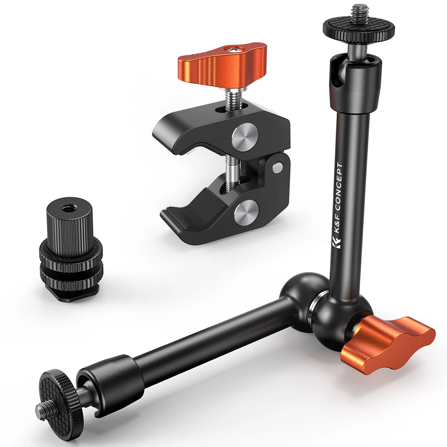 KF Magic Arm Super Clamp montāžas